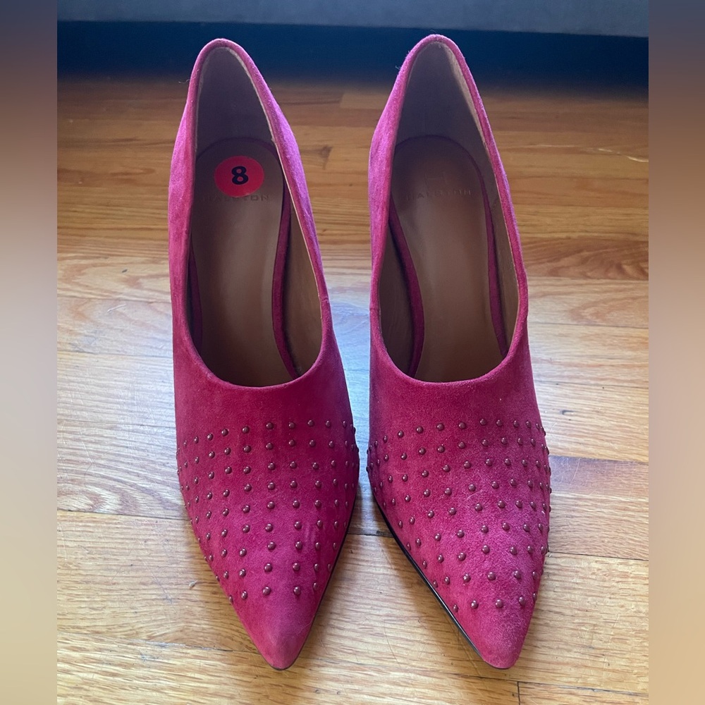 Elegant HALSTON Studded Heels